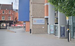 Police were called to University College Birmingham in Summer Row last Wednesday. Photo: Google