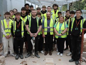 Supporting image for story: Perfect result for bricklaying students at Telford College