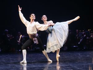 Supporting image for story: Ballet company performs for first time since lockdown