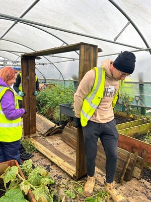 The horticultural project at Ercall Wood