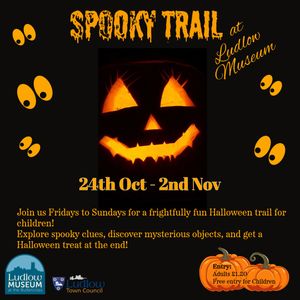 Halloween Trail at Ludlow Museum at the Buttercross