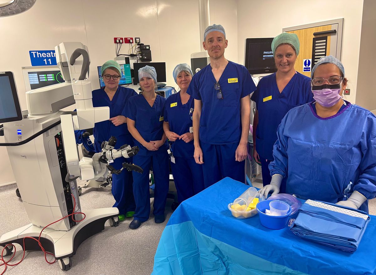 Shropshires major hospitals receive £1.2 million boost for new operating theatre equipment