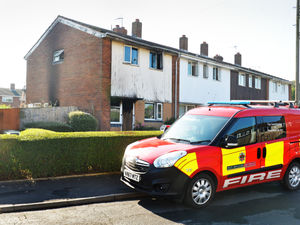 Supporting image for story: Man taken to hospital with burns after fire rips through Bloxwich home