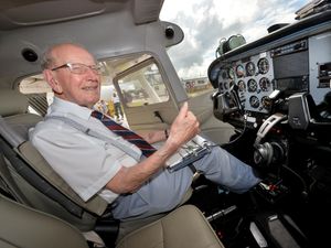 Supporting image for story: Sky’s the limit as Johnnie marks his 100th birthday