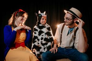 Bekah Plaisted, Harry Jones and Tom Evans