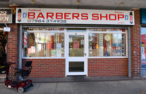 Tributes have been pouring into the barber's shop in New Invention