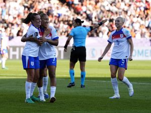 Supporting image for story: Lauren James scores twice as England rise to pressure by thumping Netherlands