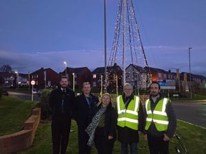 Supporting image for story: Developer's donation ensures Priorslee Christmas will be merry and light