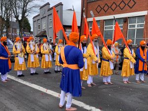 The Vaisakhi procession will take worshippers on a route around an area of Wolverhampton on Sunday