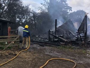 Supporting image for story: Fire at pony rescue centre in Staffordshire caused by faulty generator