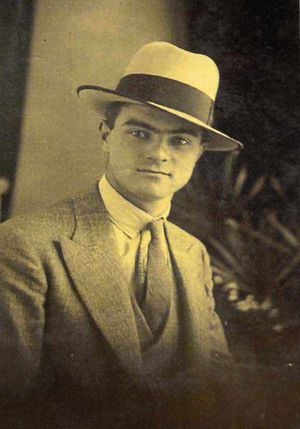 A dapper looking Stan, aged 21