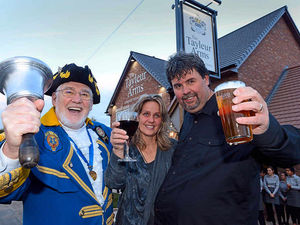 Supporting image for story: Cheers as fire-hit Tayleur Arms rises from the ashes