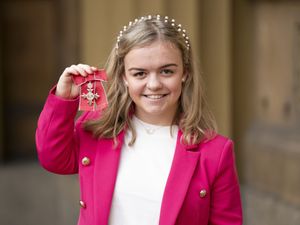 Supporting image for story: Paralympic swimmer says Walsall's Ellie Simmonds is her hero as she collects MBE