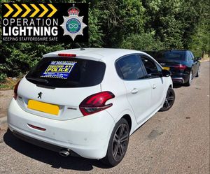 Cloned car stopped on M6