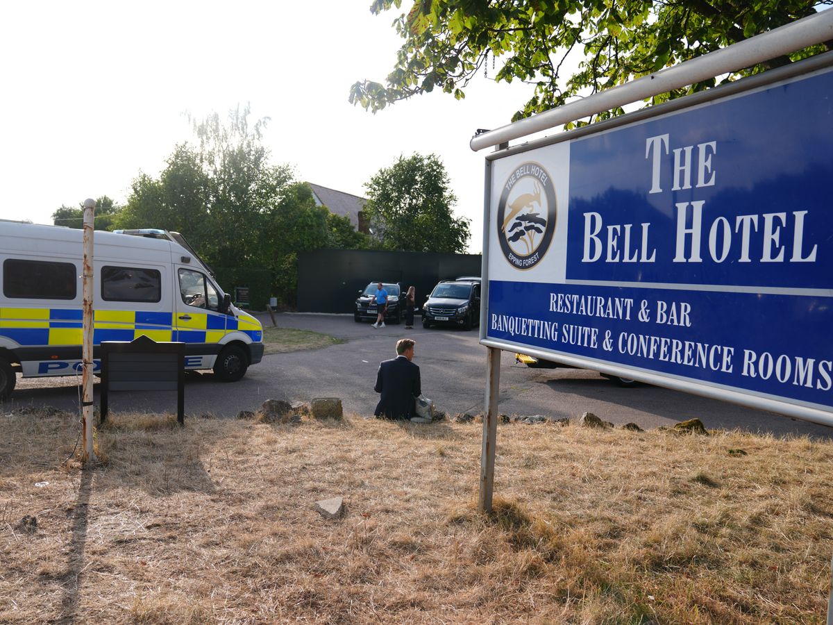 Man charged with violent disorder over clashes outside Epping hotel Man charged with violent disorder over clashes outside Epping hotel