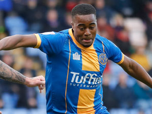Supporting image for story: Shrewsbury's Fejiri Okenabirhie has high hopes in front of goal this season