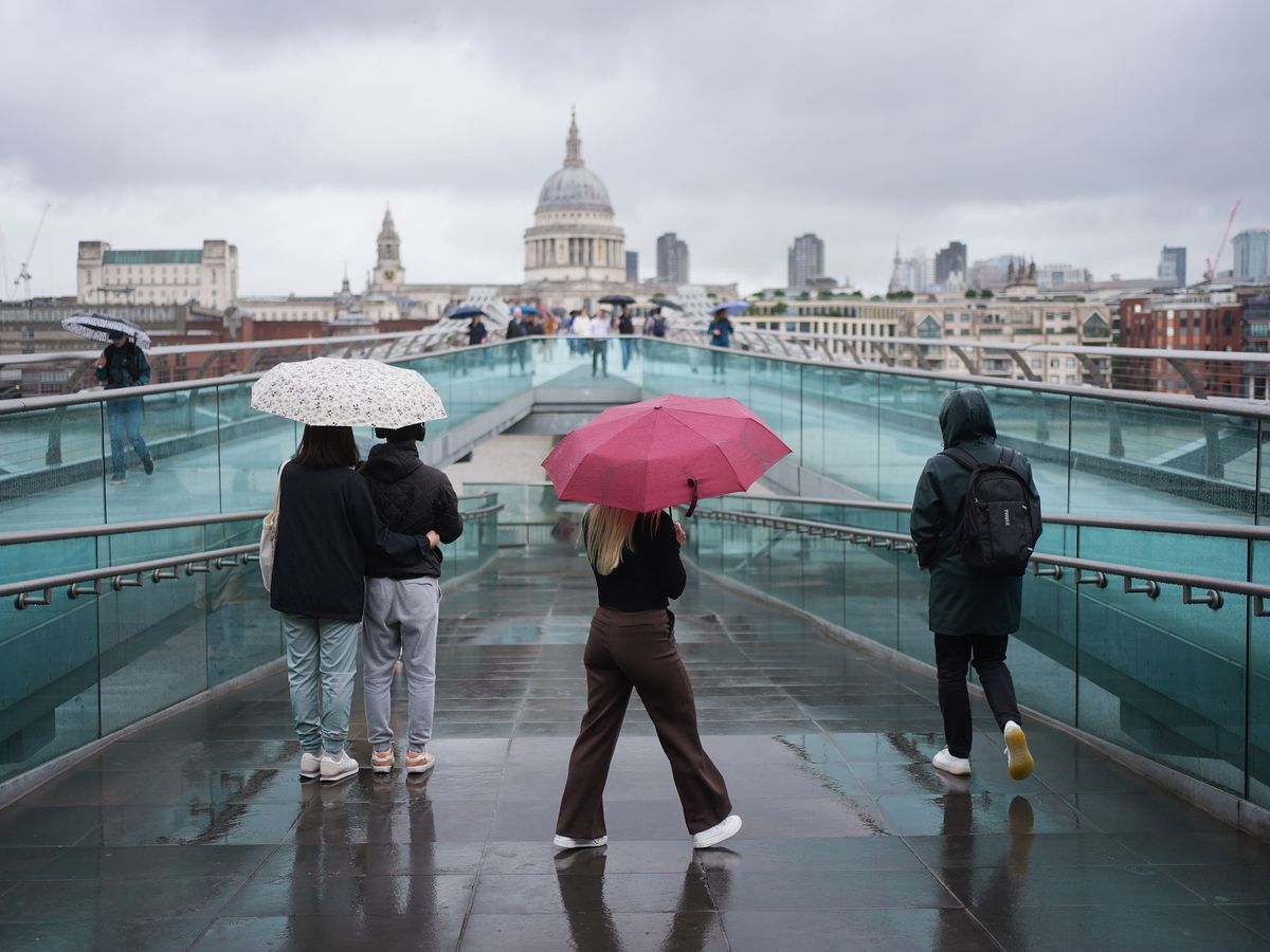 Thunderstorms bring threat of flooding after hottest day of the year