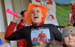 Around 1,300 fans turned out to watch Whitchurch Alport against Newport Pagnell