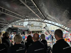 Bridgnorth Festival 2024 - View from the High Street Stage