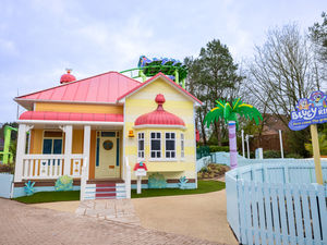 Supporting image for story: Captivating drone footage shows new Bluey ride at Alton Towers - date ride will open