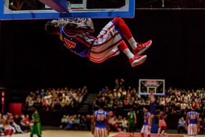 The Harlem Globetrotters in Birmingham. Credit: Chris Bowley