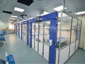 Supporting image for story: New pods at Walsall Manor Hospital will help minimise risks of infection