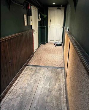 The corridor in which the trap door is located. Photo: Marston's