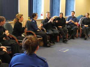 Supporting image for story: Community support officers learn sign language