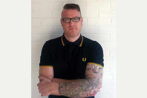 Andy Bennets is representing Class War in Lichfield