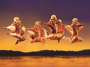 The Lion King dancers