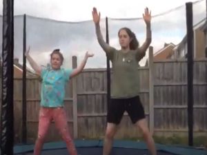 Supporting image for story: WATCH: Telford school dancing the blues away during lockdown