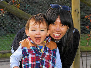 Supporting image for story: Mum's the word for star dress designer