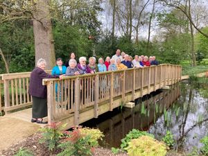 Supporting image for story: Generous donation helps open up woodland for hospice patients