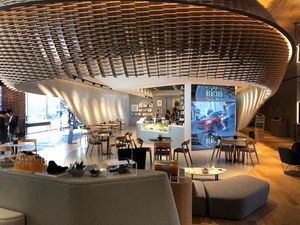 Supporting image for story: Mixed reality and relaxing gardens: Is this the future of car showrooms?