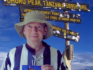 Supporting image for story: Man writes book about climbing Kilimanjaro 