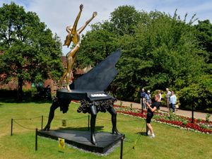 Supporting image for story: Art trail featuring Salvador Dali bronzes draws visitors to Shrewsbury