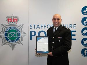Supporting image for story: West Midlands Fire Service Investigator recognised by Staffordshire Police for crucial evidence gathering in murder case