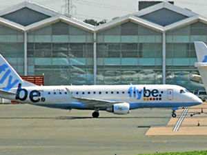 Supporting image for story: Birmingham Airport plane drama as tyre bursts after takeoff