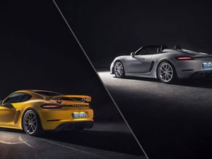 Supporting image for story: Porsche unveils extreme 718 Spyder and Cayman GT4 models