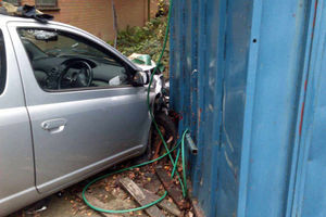 The scene of the crash. Photo: Paul Myler