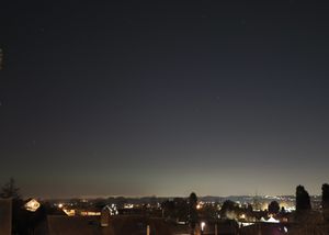 Northern lights captured from Kingswinford by photographer Joanna Noble