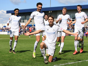 Supporting image for story: Keaton Ward hailed for his timely AFC Telford goal response