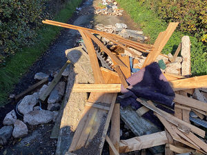 Supporting image for story: Warning to householders after big rise in Lichfield fly-tipping
