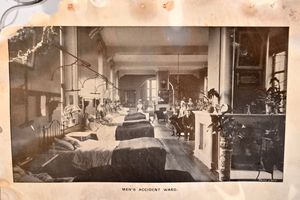 Pictures from the past of the Royal Hospital building in Wolverhampton. Photo: Steve Leath