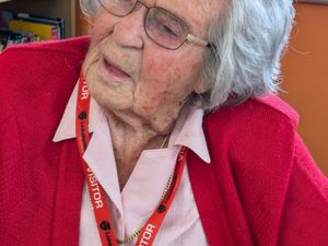 Sally Baggaley, aged 103, worked as a nurse throughout the 2nd World War
