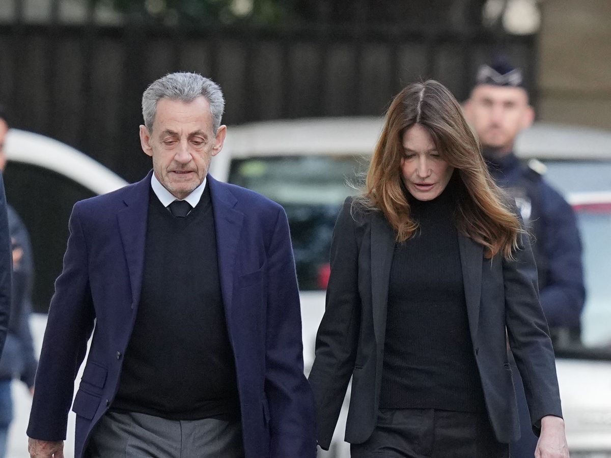 Ex-French president Sarkozy begins five-year prison sentence for conspiracy