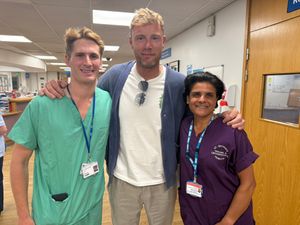 Supporting image for story: Andrew Flintoff hails NHS staff who cared for him after car crash