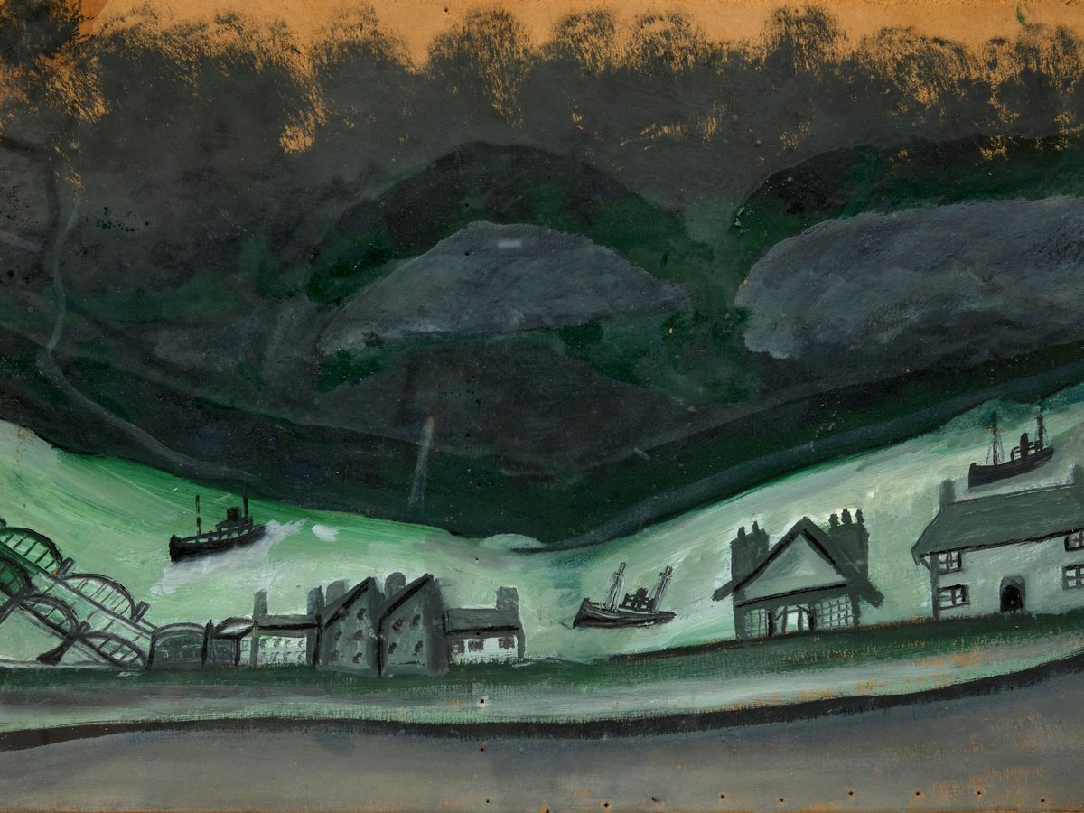 Newly rediscovered painting by Alfred Wallis could fetch &pound;30,000 at auction