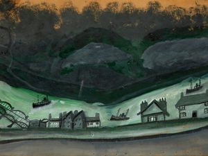 Supporting image for story: Newly rediscovered painting by Alfred Wallis could fetch £30,000 at auction