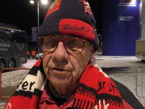 Supporting image for story: Peterborough 2 Walsall 1: Saddlers fans not happy following battle in the snow WATCH